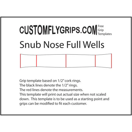One Full Wells Free Grip Template