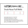 One Full Wells Free Grip Template