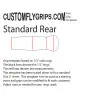 Standard Rear Spey Free Grip Template
