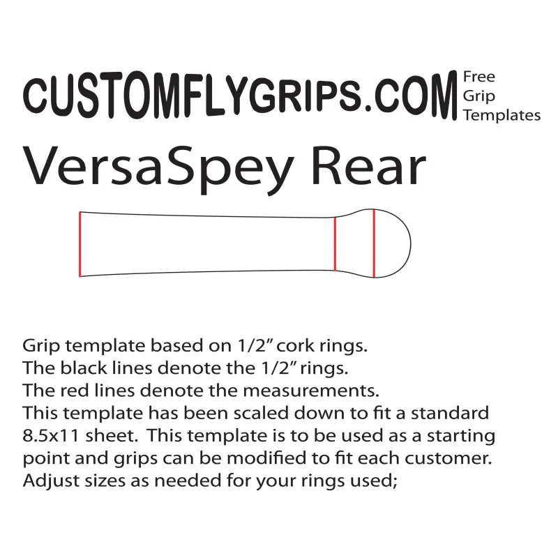 One Full Wells Free Grip Template