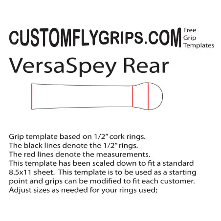 One Full Wells Free Grip Template
