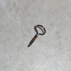 Tamaño 5 TiCh solo pie mosca guías