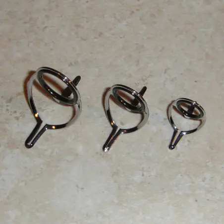 Silver Single Foot Fly Guides