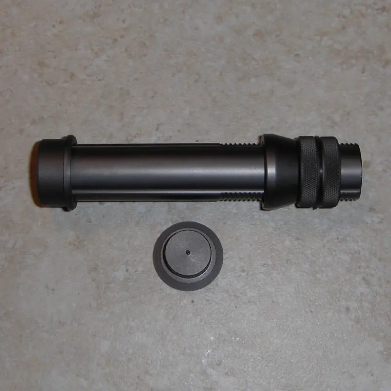 Black Anodized Carbon Fiber Skeleton Reel Seat