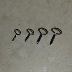 Silver Single Foot Fly Guides