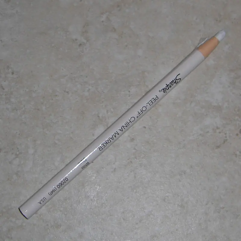 China-Marker-Wachs-Stift abziehen
